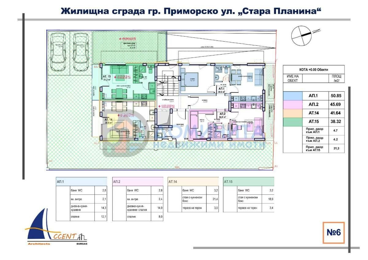 Студио, сграда в строеж, гр. Приморско