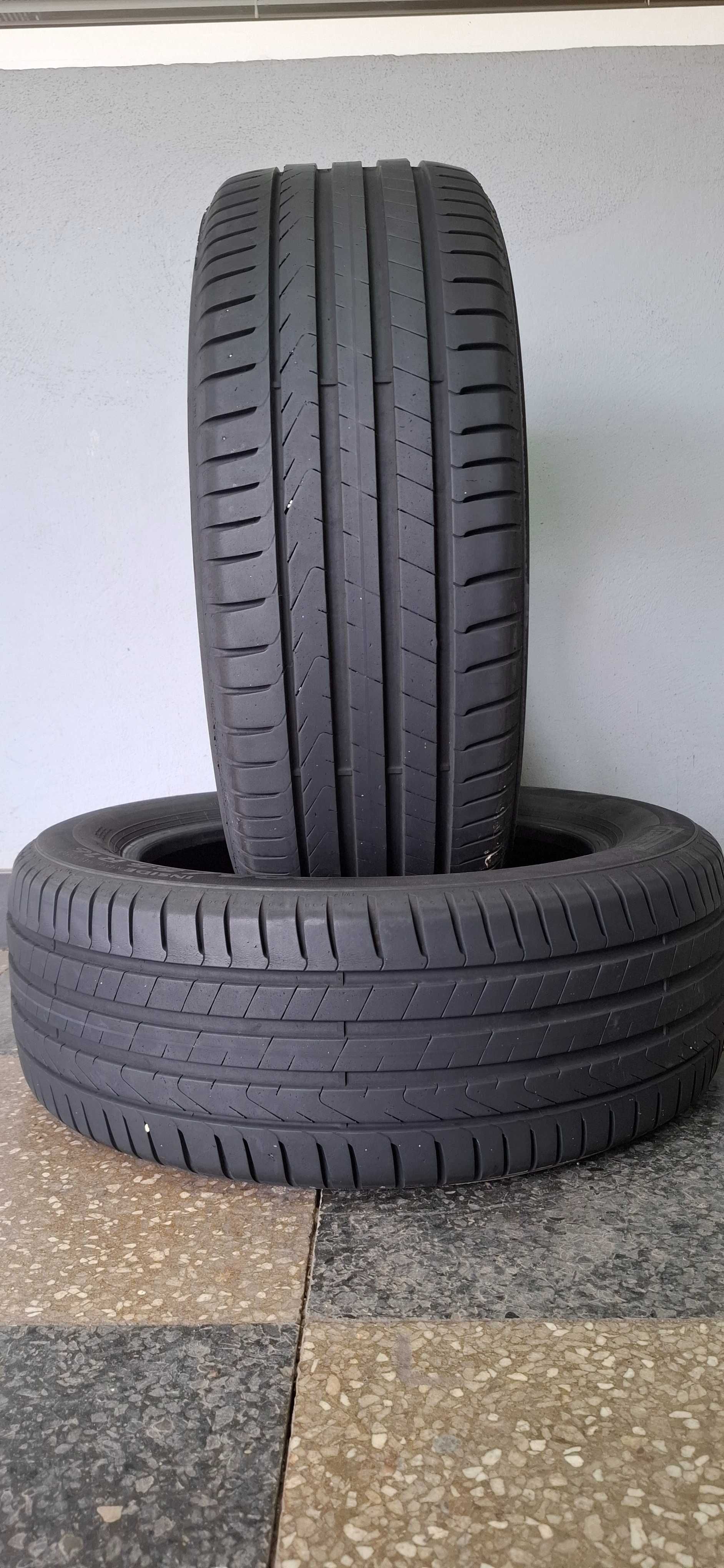 2бр. 205/55/16 Pirelli 6mm грайфер, дот 21г. Безплатен монтаж