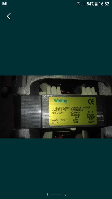 Mas.spalat WESTWOD WF 458T-Pompa-presost,motor-cuva,cond.