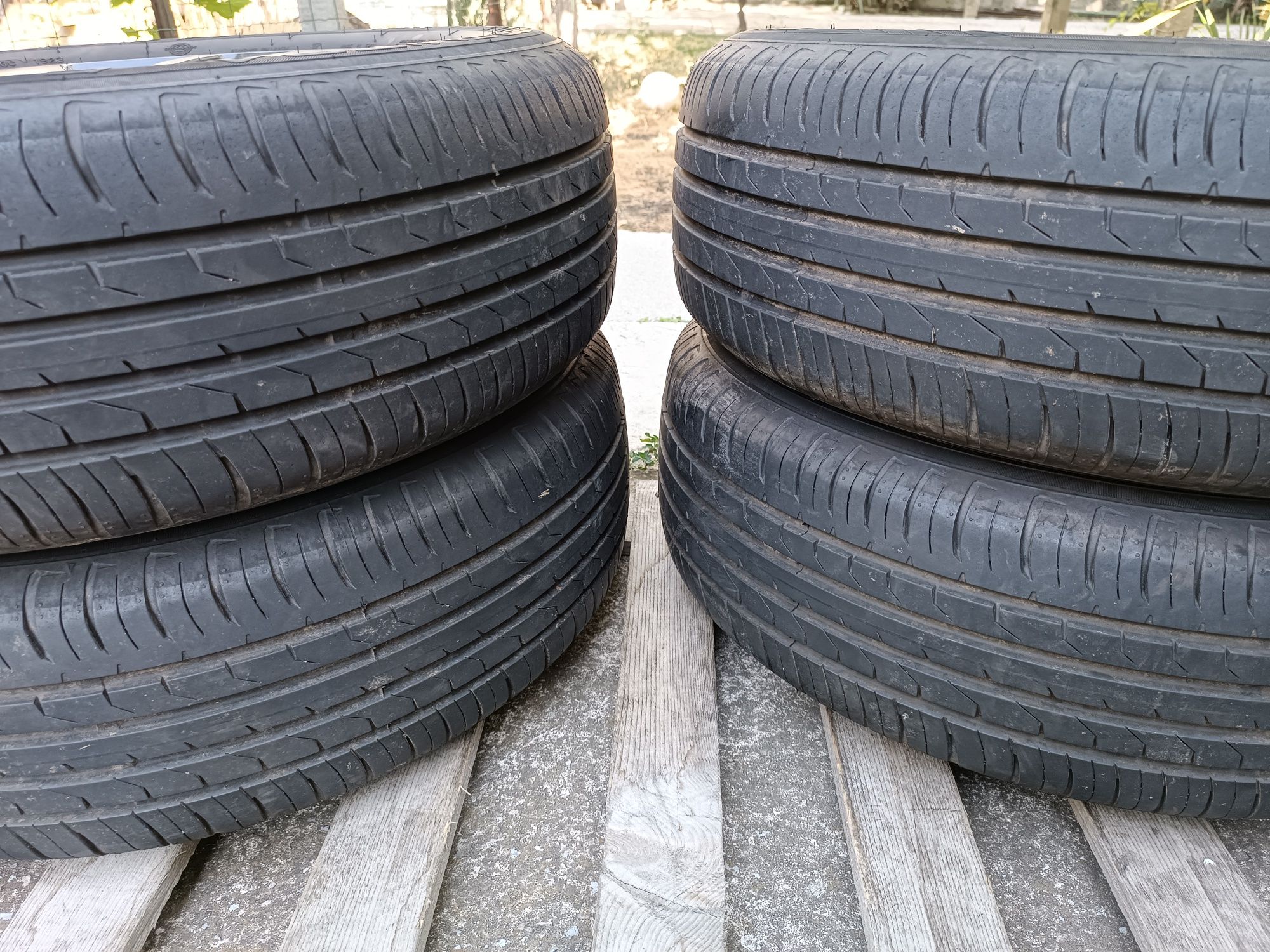 Лети джанти 17ки 5х114.3 Mitsubishi + летни гуми 215/60/17 Maxxis