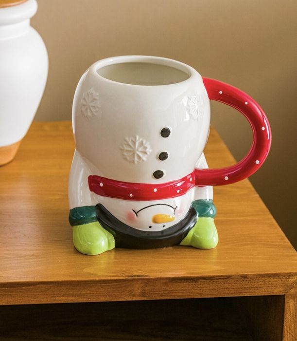 Коледна чаша - керамична 650мл.