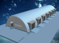 Строительство ангаров, ангар безкаркасный