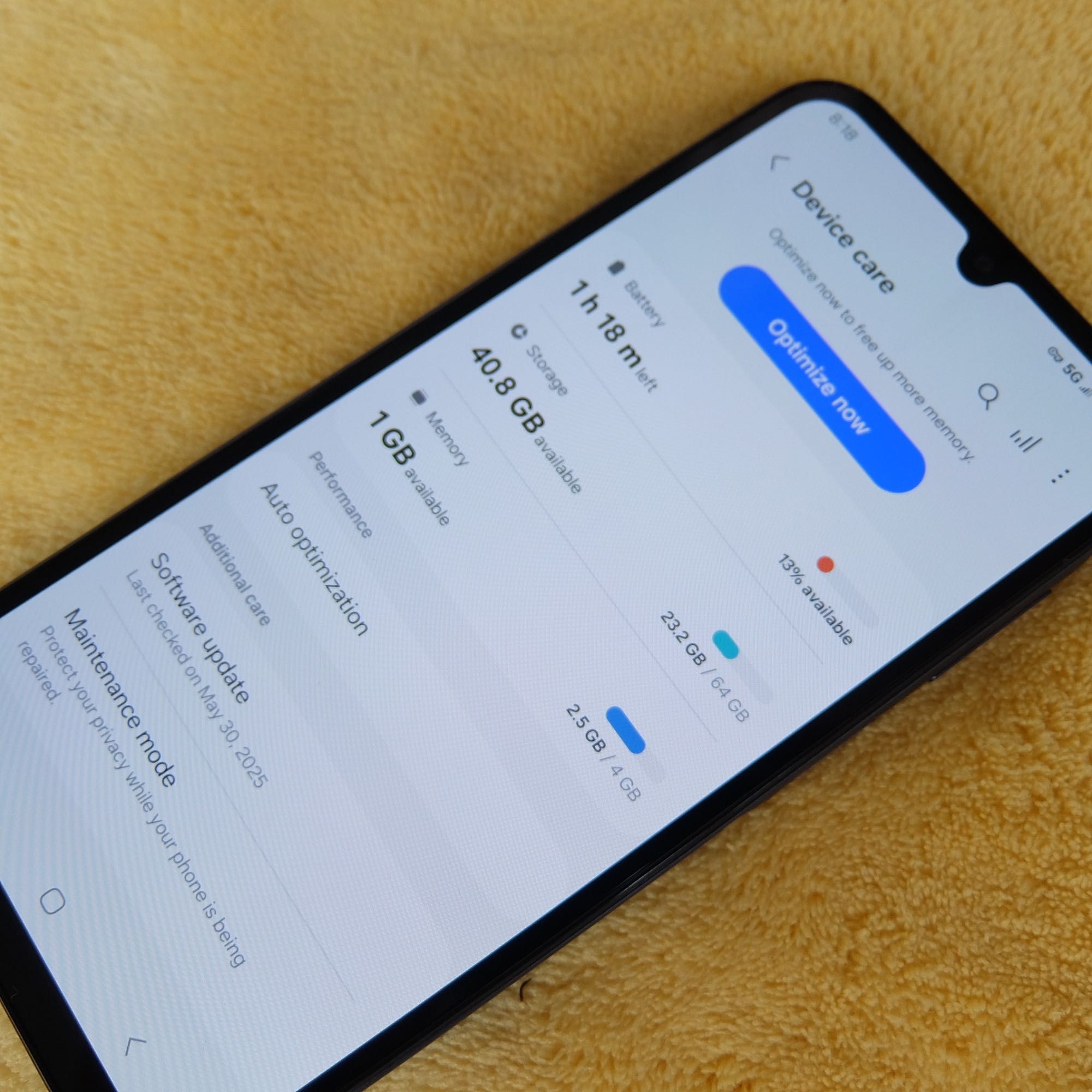 Продавам Smartphone телефон Samsung Galaxy A15 5G