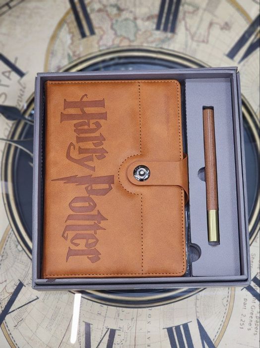 Новогодний наборы Гарри Поттер Блокнот и ручка