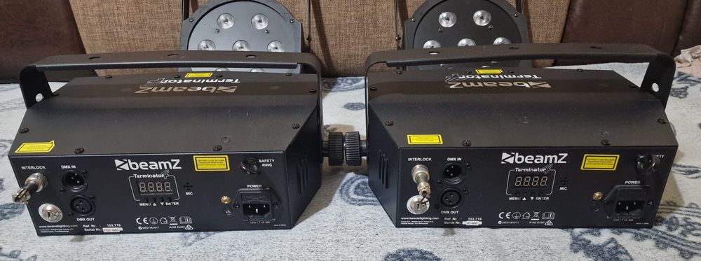 Lumini dj..par led..terminator 4