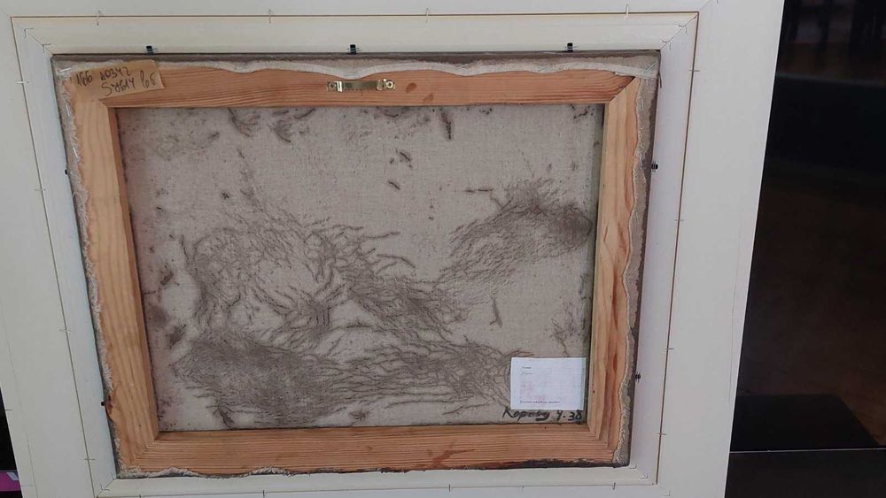 Картина масло,мост в Париж  Константин Коровин(1861-1939)рисувана 1920