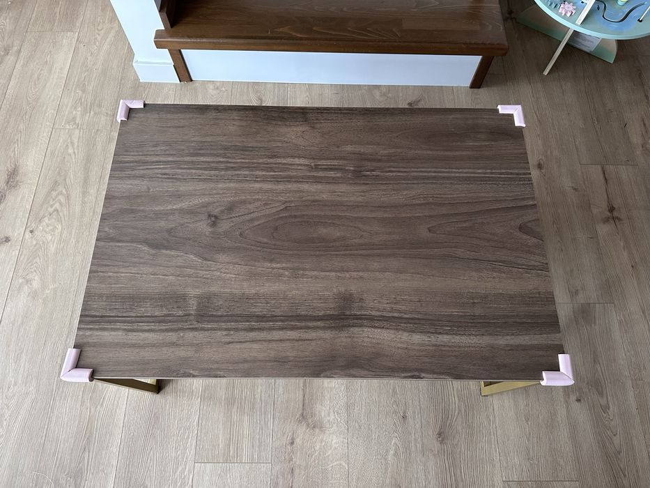 Vand set comoda tv + masuta de cafea lemn de nuc