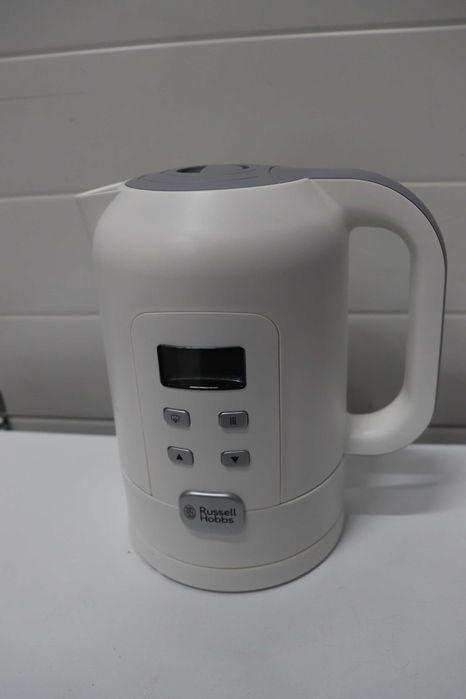 Ел. кана Russell Hobbs Precision Control 2200W, 1.7л LCD дисплей, Бяла