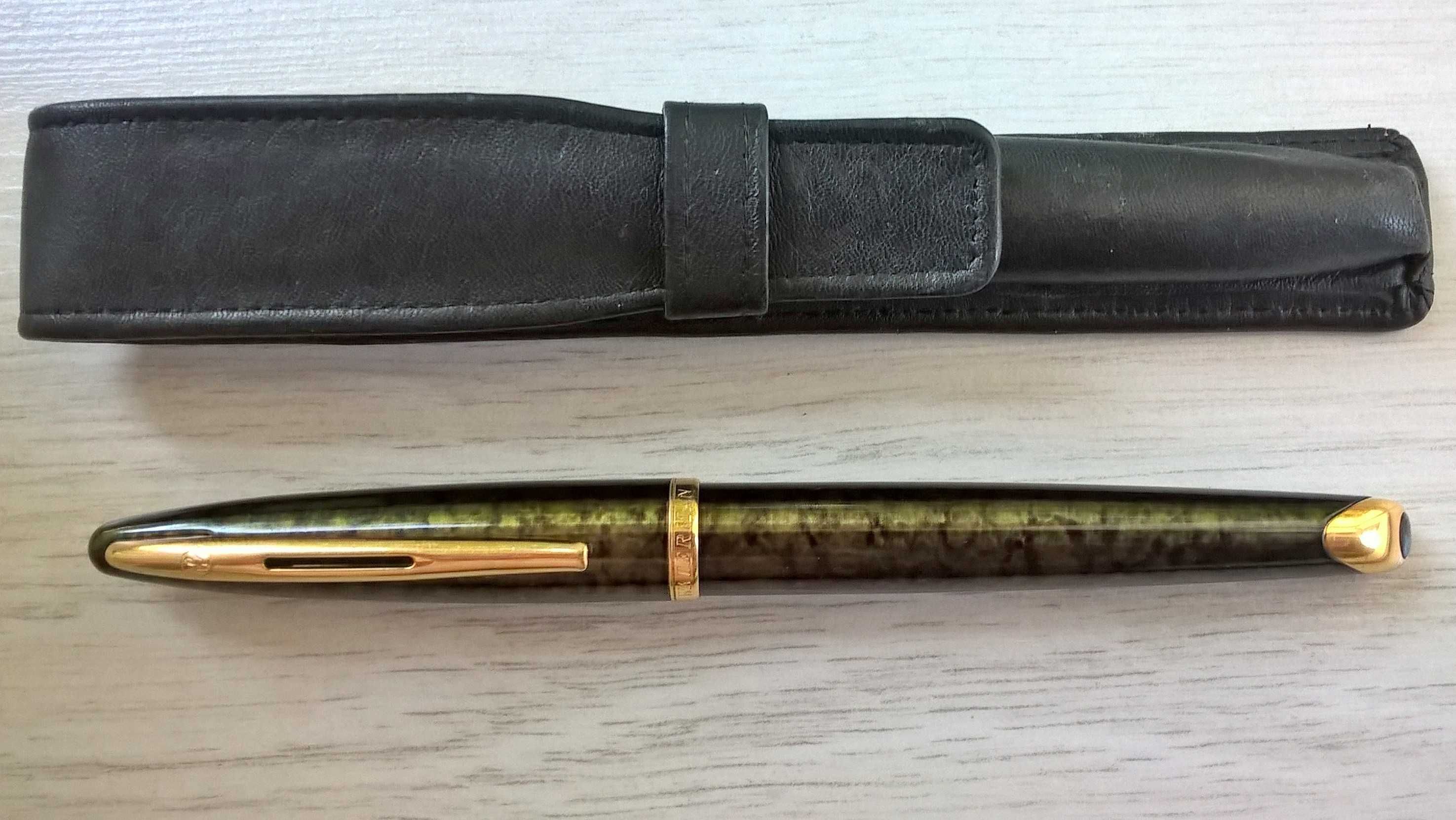 Waterman Carene pix colectie placat aur 23k ballpoint email