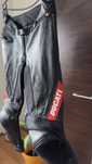 Pantaloni moto piele DAINESE Ducati 48 ca noi