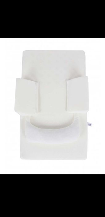 Poziționator înclinat antiregurgitare SevyBebe-alb