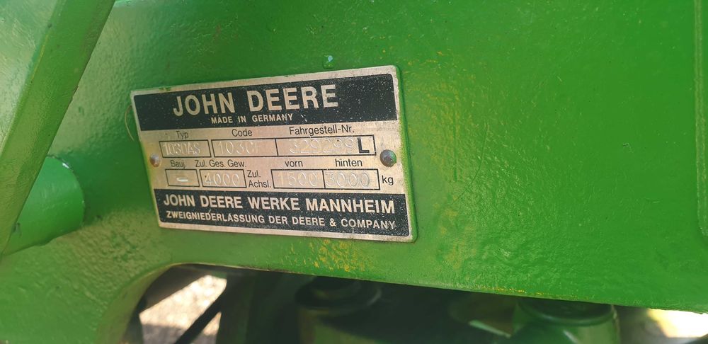 Трактор John Deere 1030AS 4x4