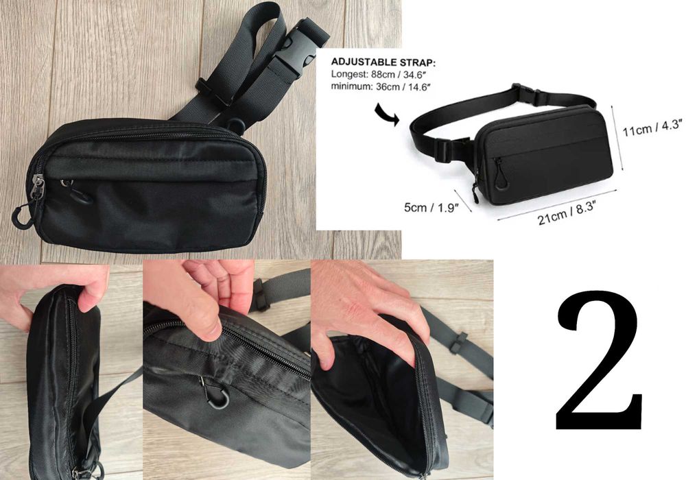 Genti sling unisex noi waterproof