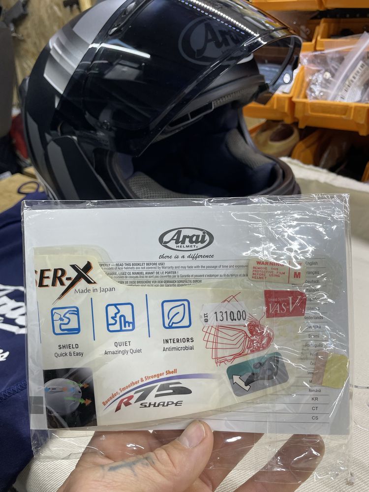 Каска arai арай chaser-x размер М (57)