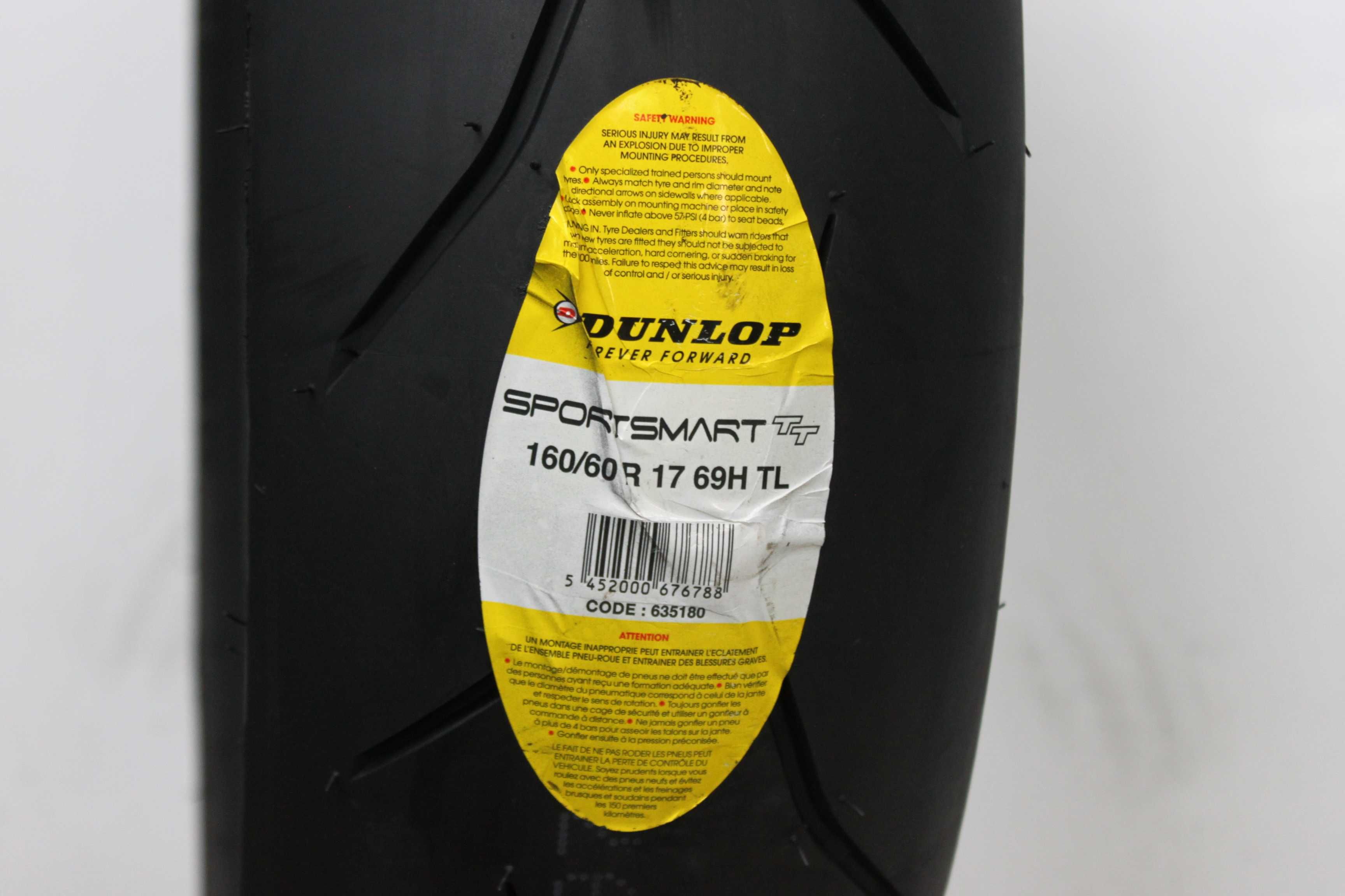 160/60-17 Dunlop Sport Smart TT
