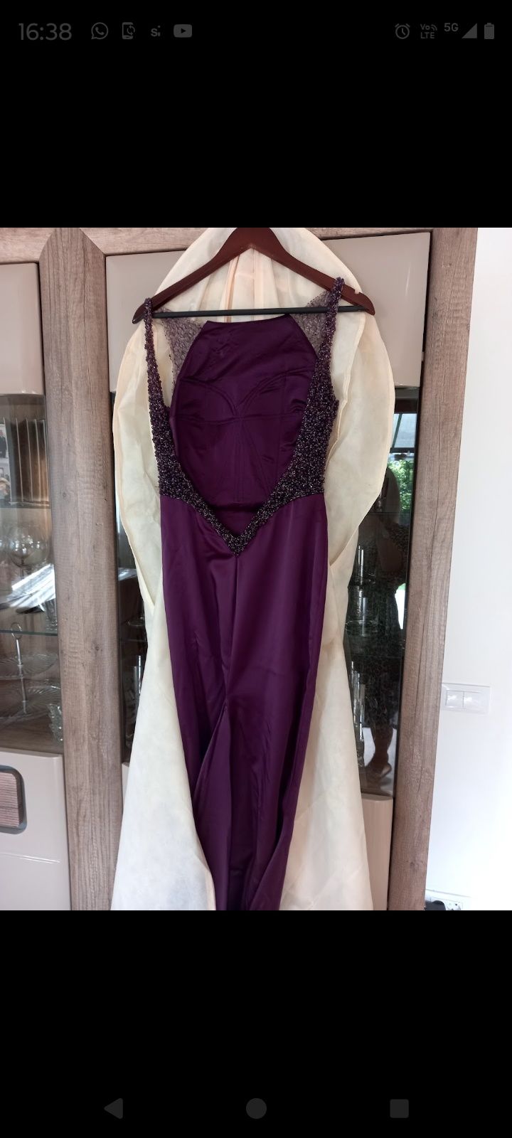 Rochie elegantă nașă