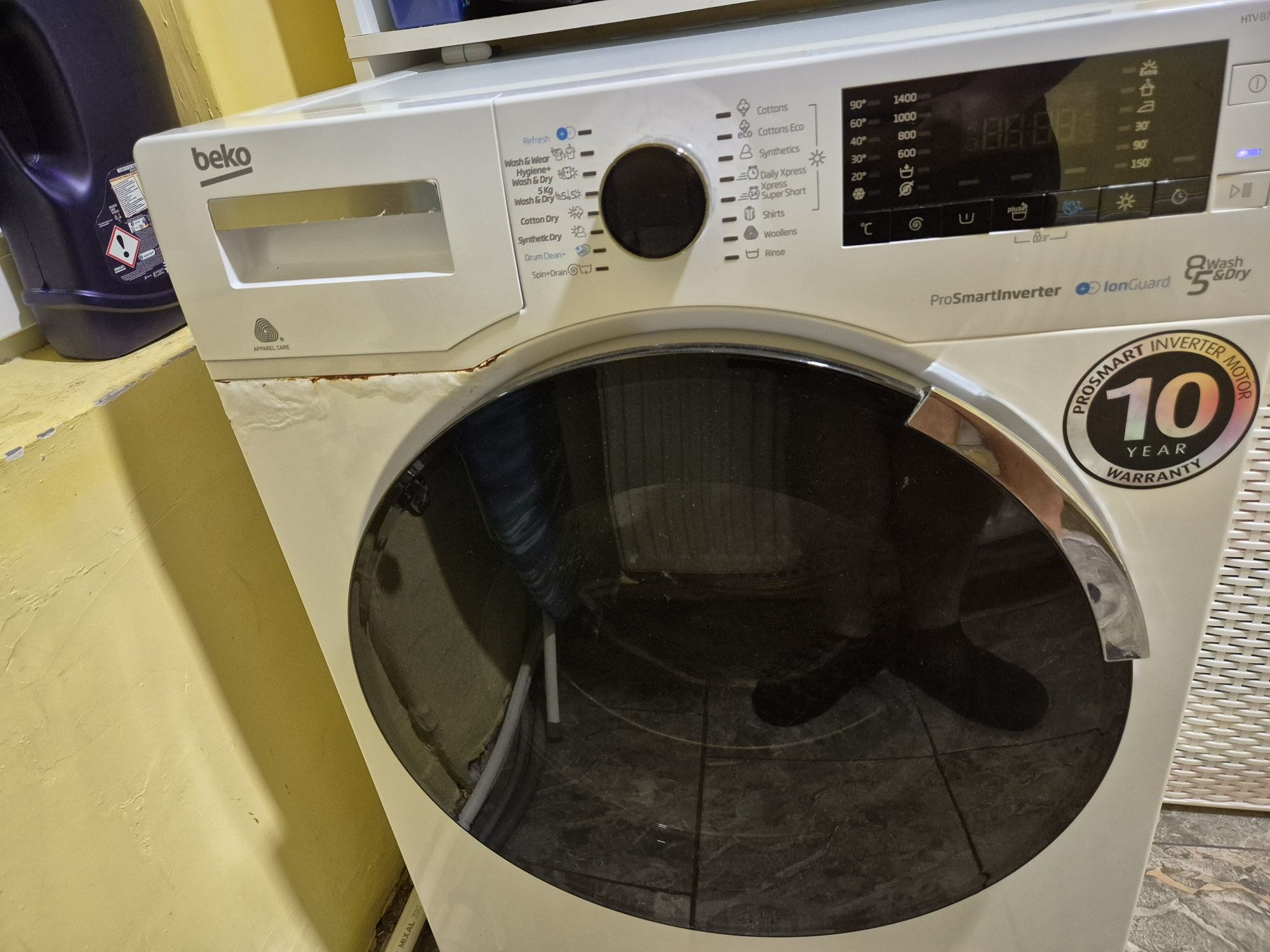 Пералня със сушилня  Beko