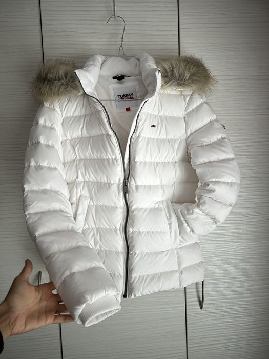 Дамско зимно яке с пух Tommy Hilfiger