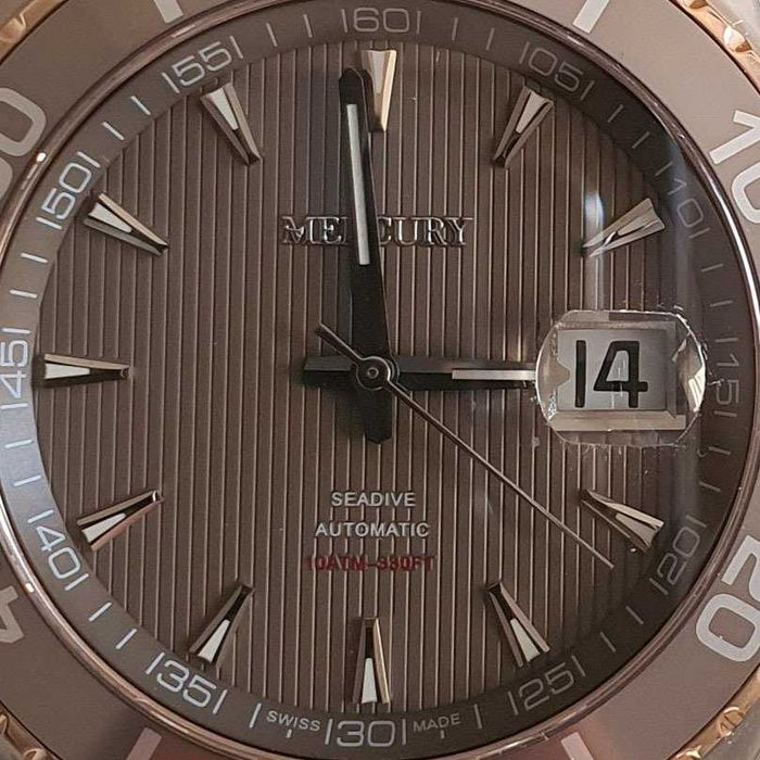 Ceas elvetian Mercury Seadive automatic 47mm Nou fullbox - in rate!!!