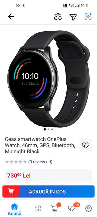 Smartwatch Oneplus