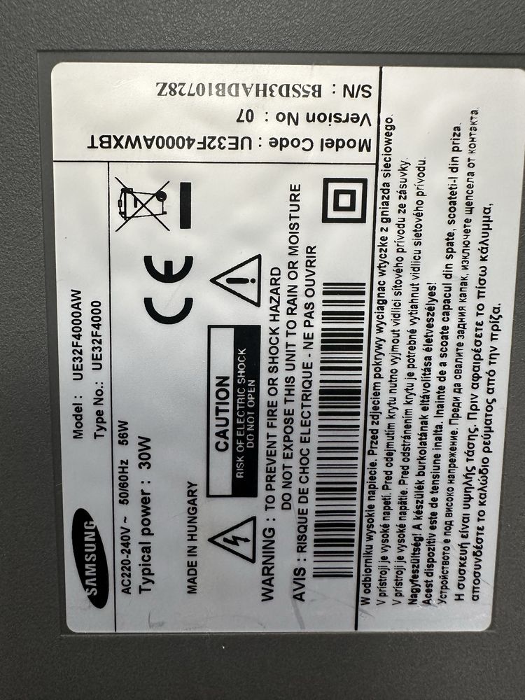 LED телевизор Samsung UE32F4000AW