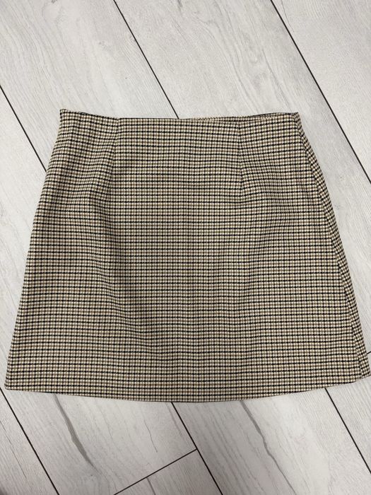 Юбка в клетку.