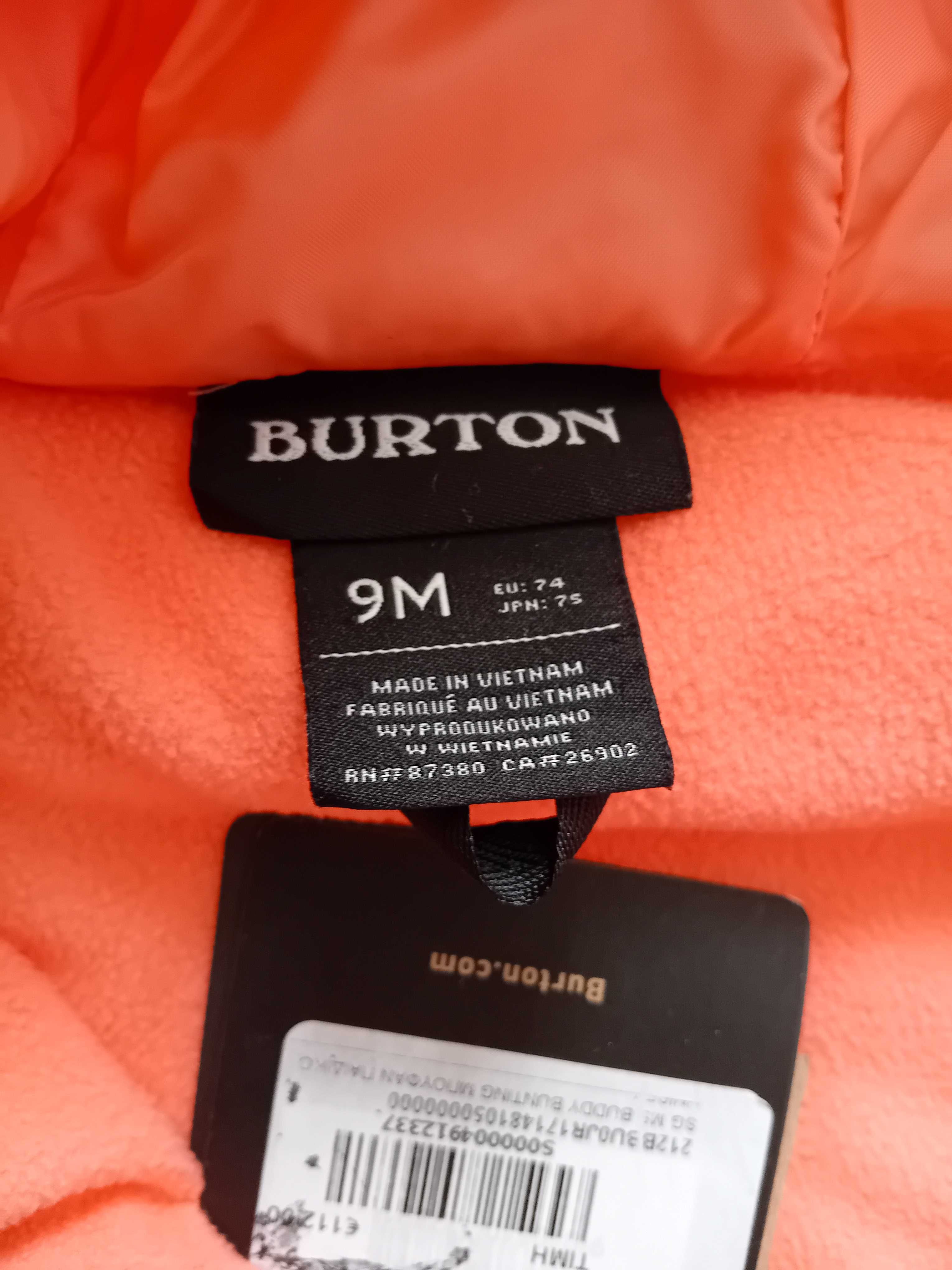 Converse/Burton 3-6м  6-9м 74см гащеризон  -космонавт
