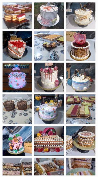 Torturi personalizate si prajituri asortate