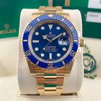 Rolex Submariner Gold Blue