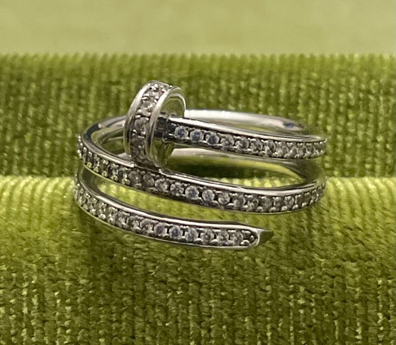 Дамски пръстен стил CartieR, сребро, N51