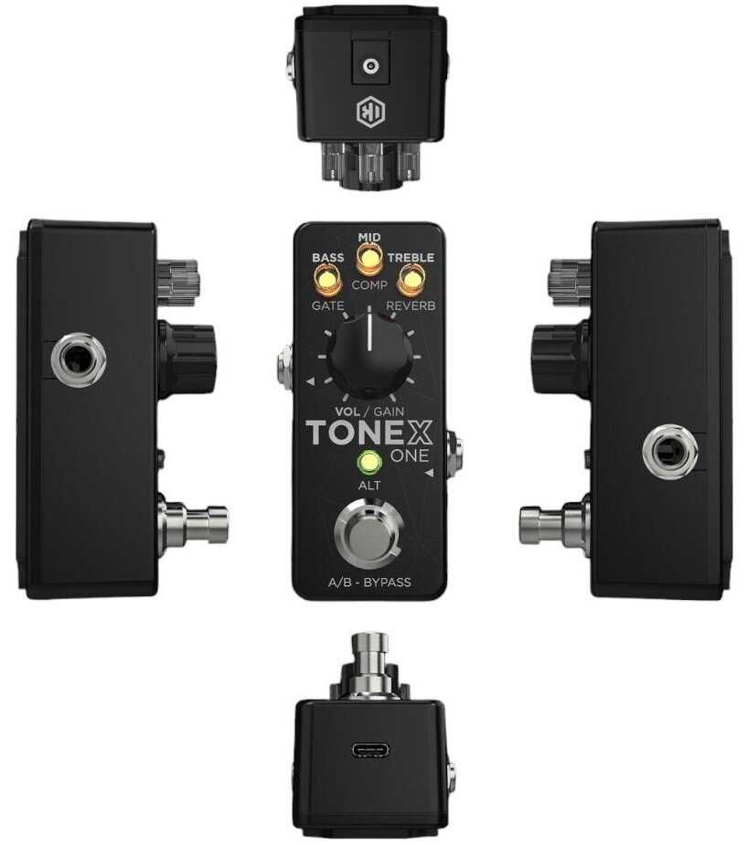 Педаль эффектов IK Multimedia TONEX ONE, для электрогитары/электробаса