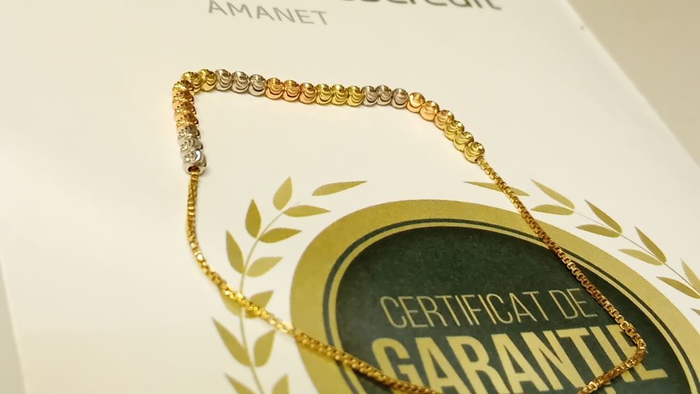 Brățară aur 14k(AG20 Dancu/b28901.1*20)