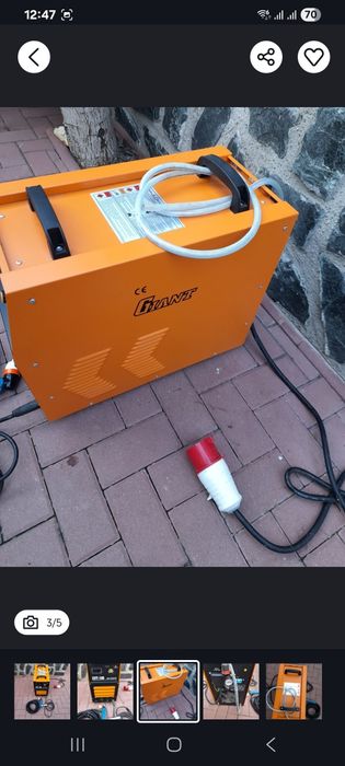 Aparat de taiat cu plasma giant cut 100