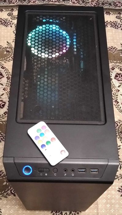 Ryzen 7 1800X,GTX 1070,16GB, 1TB SSD+2TB HDD,WiFi6,Sticla,aRGB+Telec