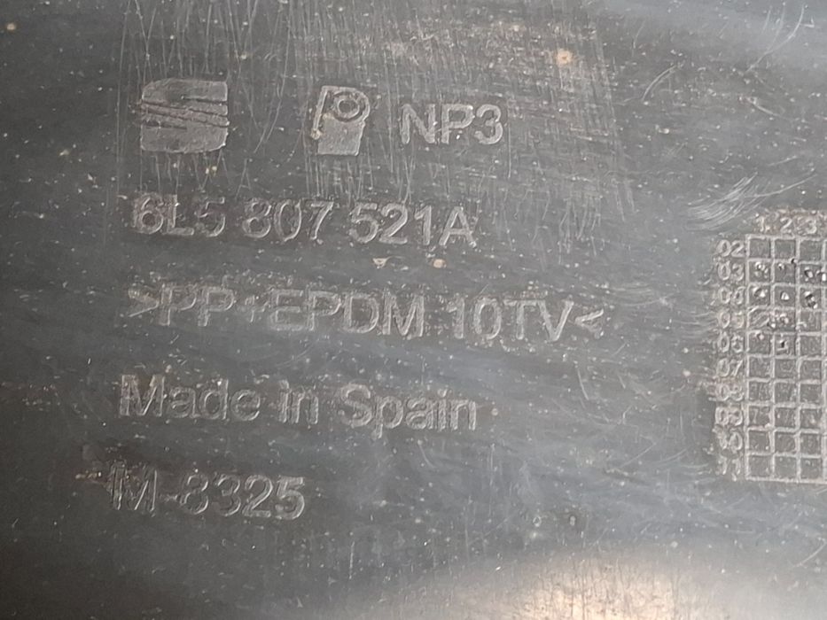 Bara spate SEAT CORDOBA III 6L2 2002 - 2009, 6L5807521A , gri LS7Y