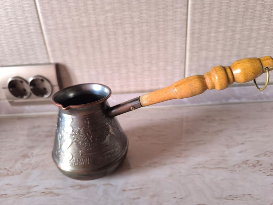 Турка медная для кофе на 400 мл