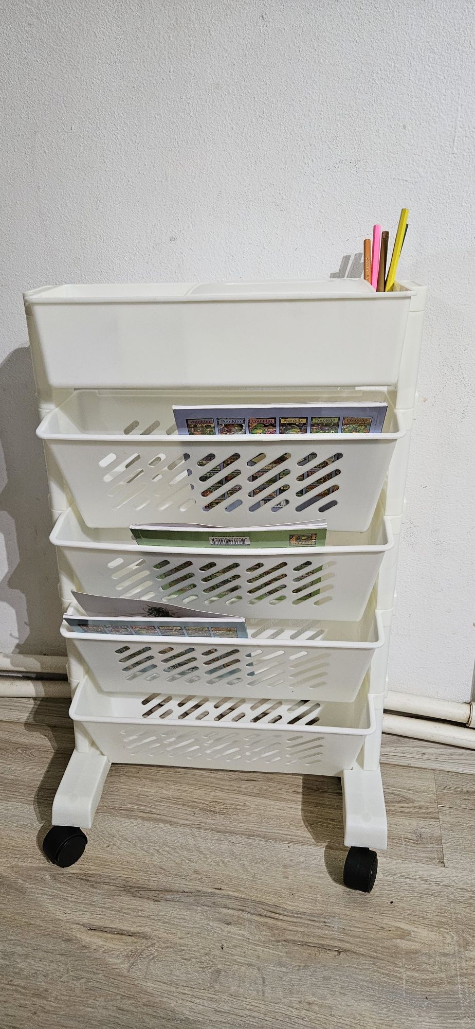 Organizator carucior cărți caiete