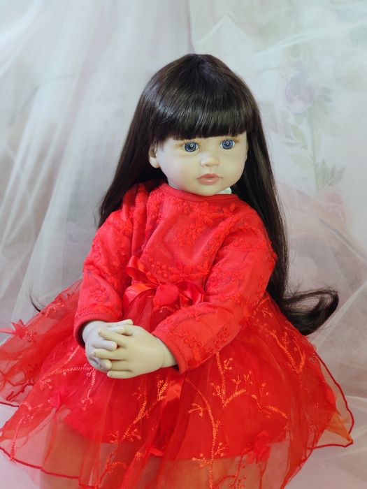 Реборн кукла Астана, 60см, Праздничная, Бокейхана 17/1