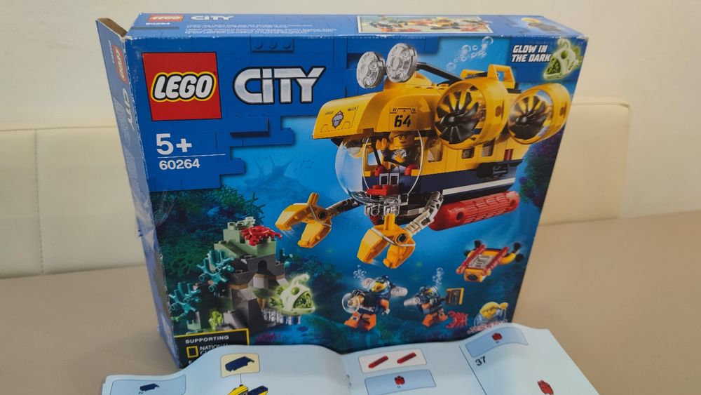 LEGO City 60264 - Submarin Explorator! Doar Submarinul