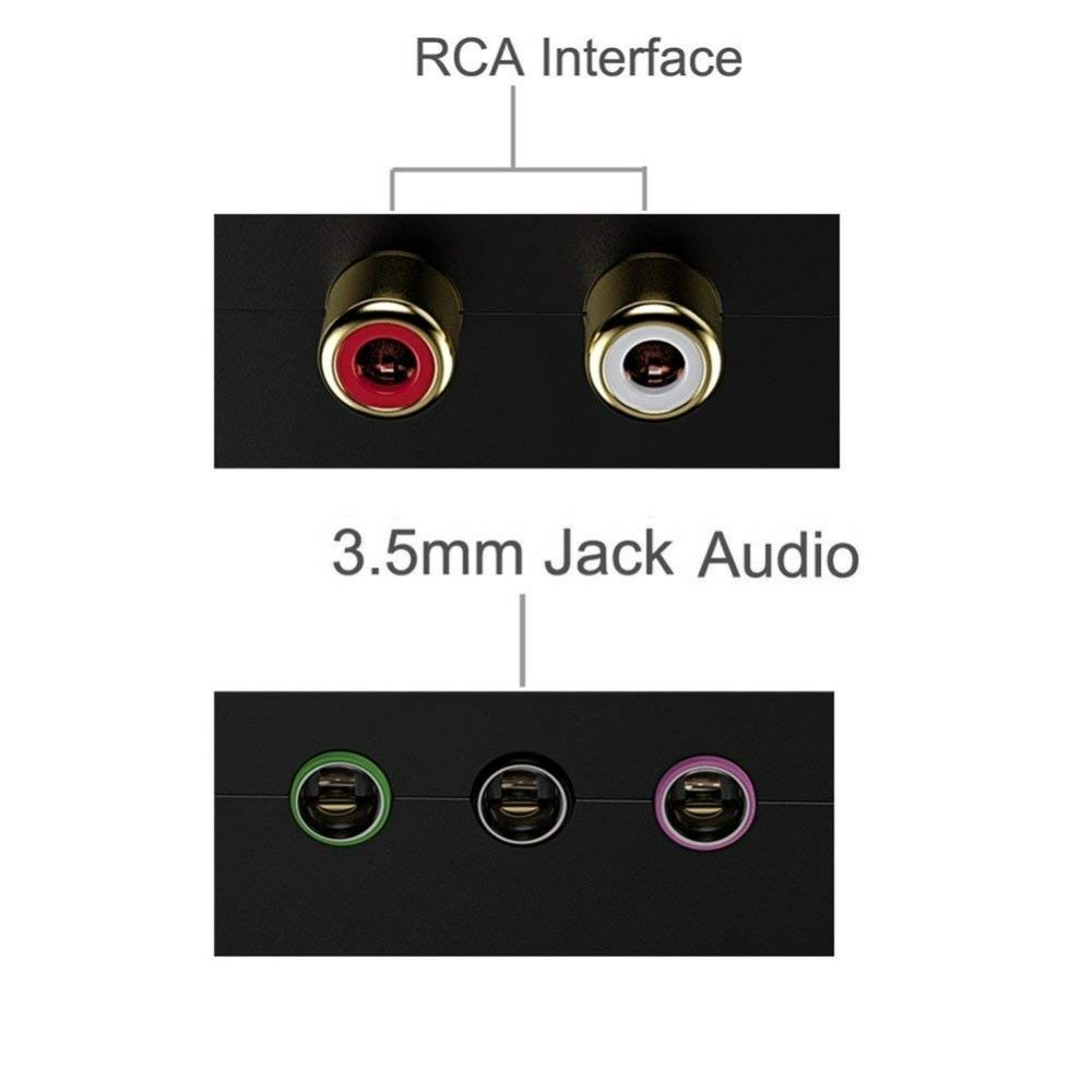 Adaptor audio Logitech de la RCA stereo la 5.1 jack