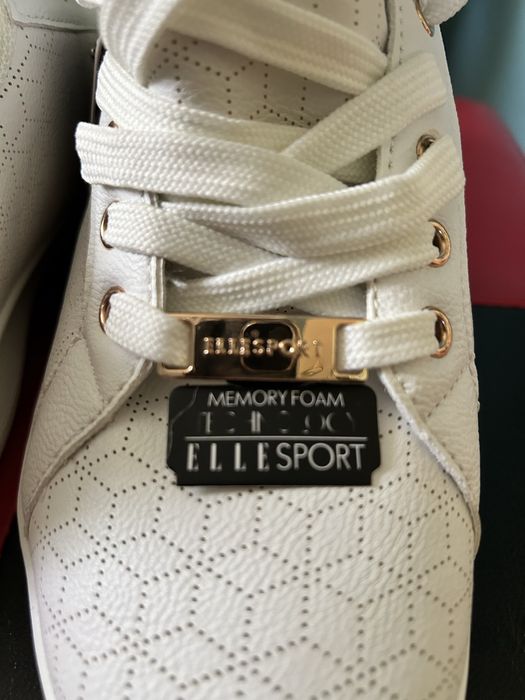 Adidasi sport marca Elle sport, mărimea 38, culoare alb