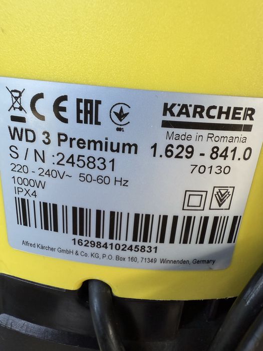 Aspirator KARCHER WD 3 Premium