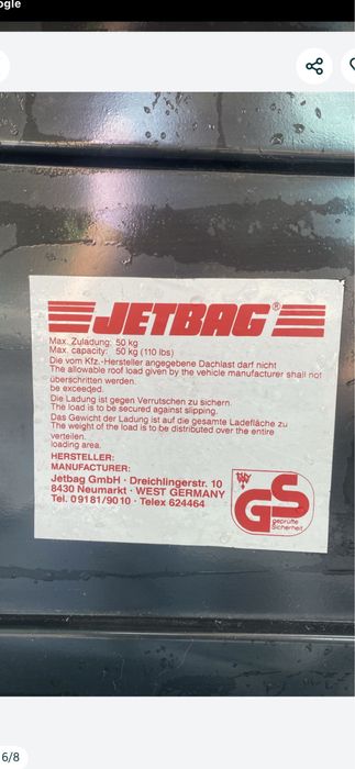 Cutie portbagaj auto