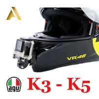 Suport Camera GoPro Casca Moto AGV K3 – AGV K5