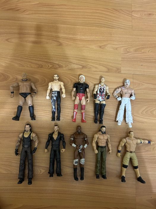 Figurine wwe wrestling