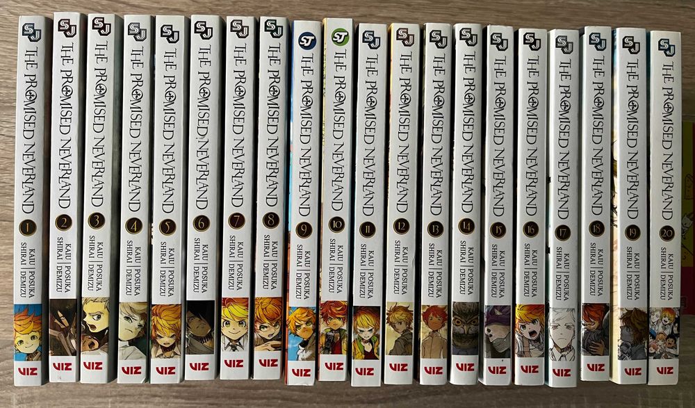 The Promised Neverland манга (1-20)