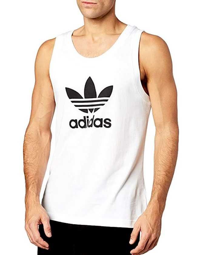 Потник Adidas originals размер S бял/черен