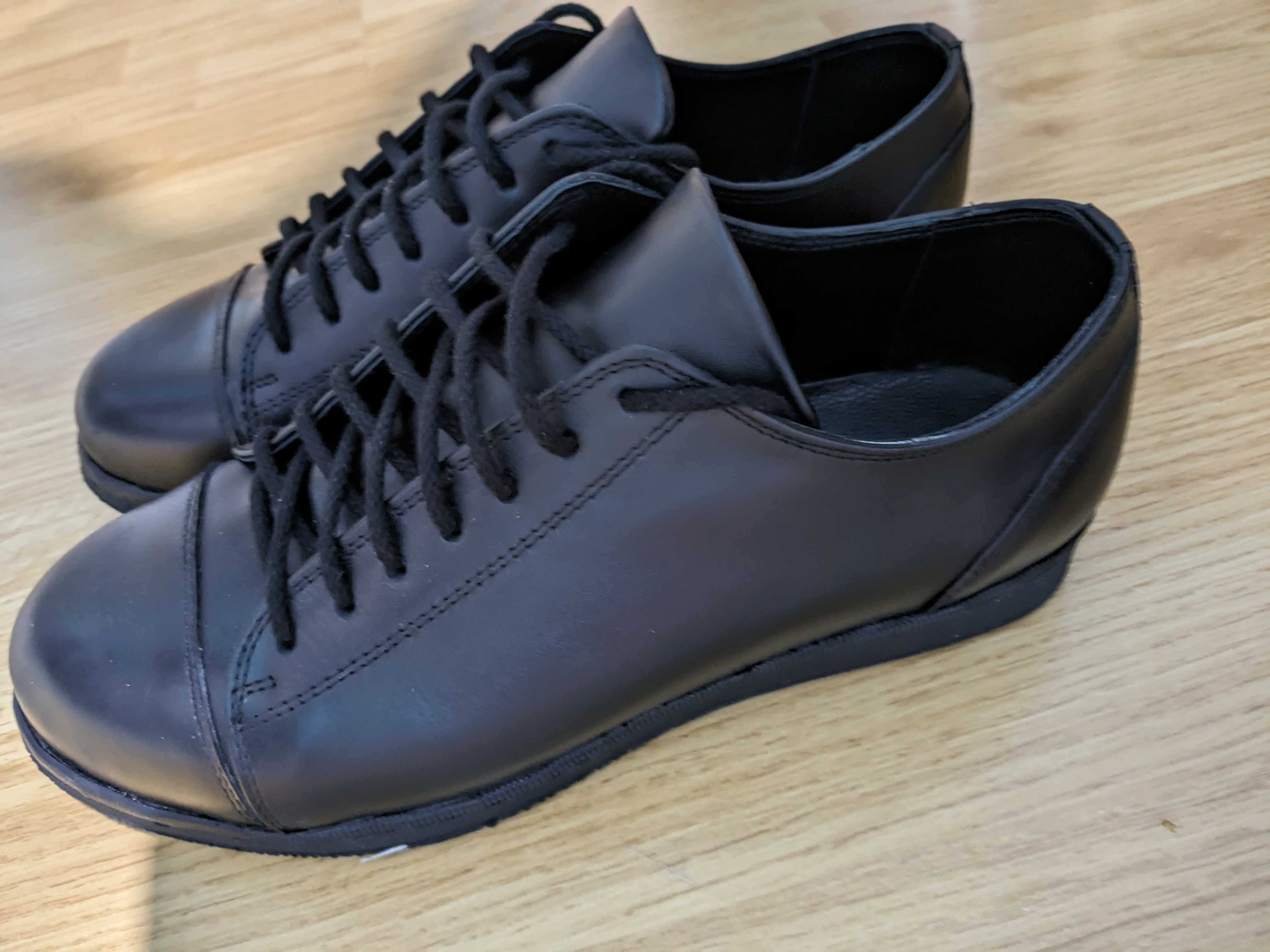 Pantofi barbati casual sport piele naturala - noi - marimea 40