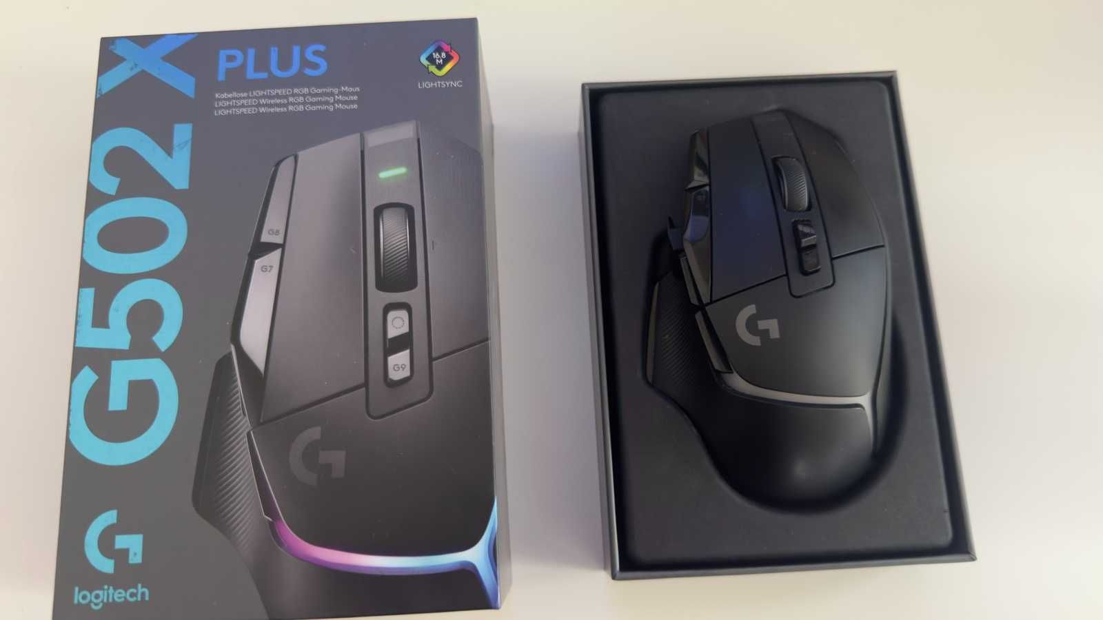 Безжична мишка Logitech G502 XPlus, черна