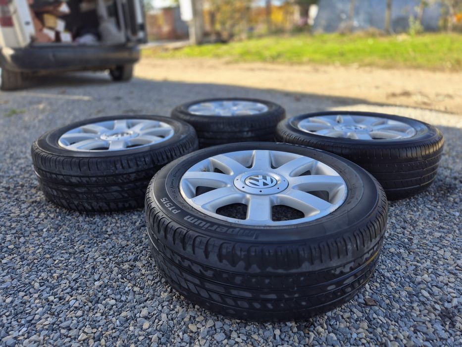 5x112 16 оригинални алуминиеви джанти vw